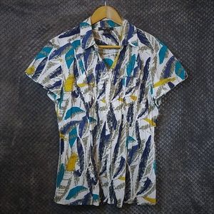 📦 BUY ONE, GET TWO and Save! Style & Co – NWT–Crinkle-fabric shirt–14